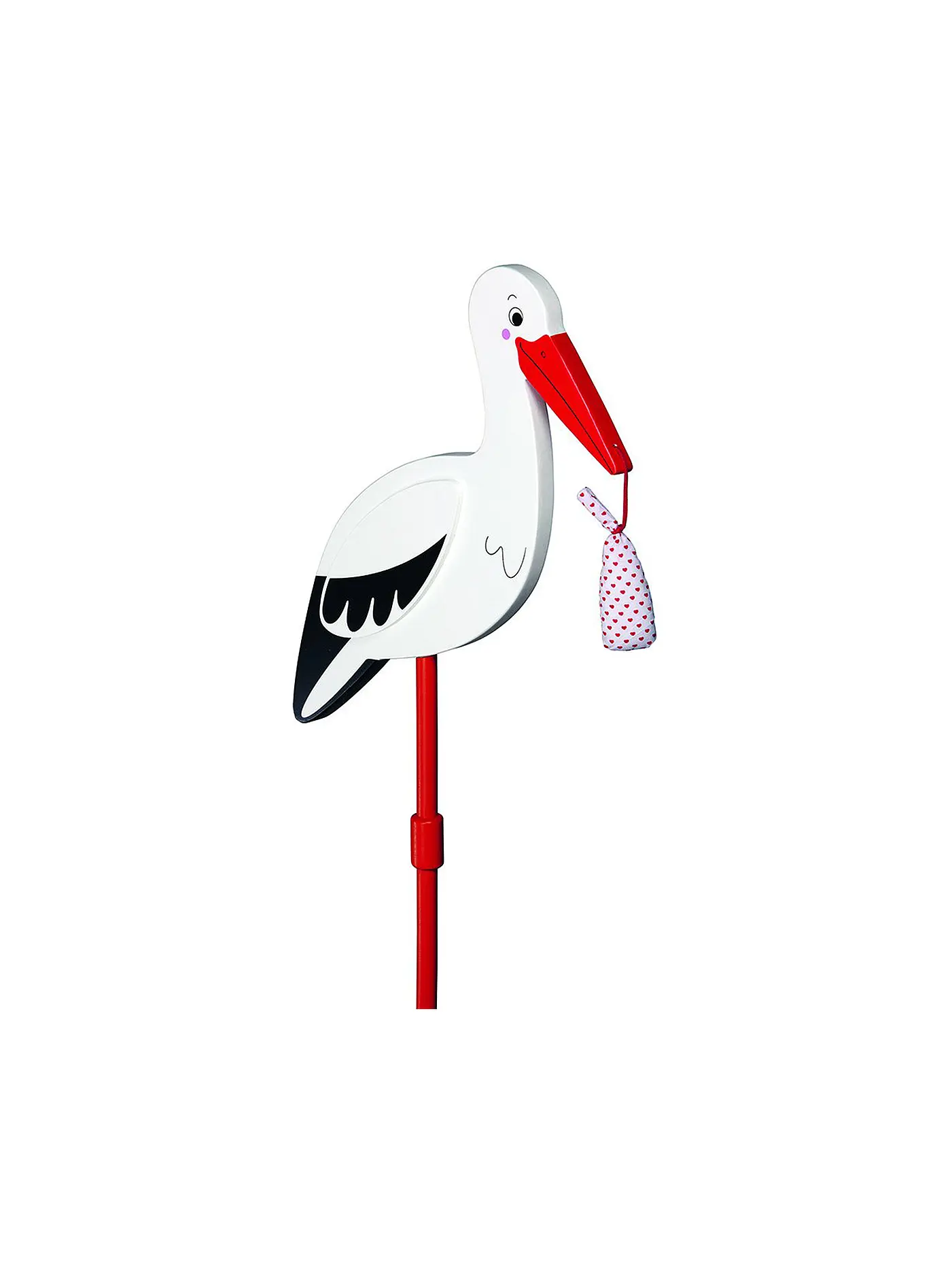 GOKI | Blumenstecker - Storch mit Babytuch | 